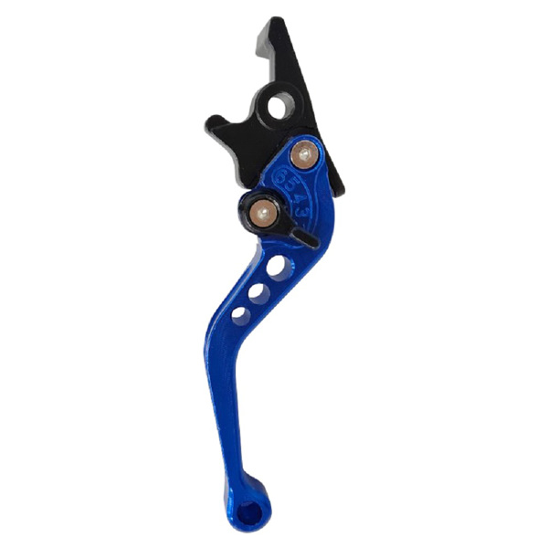 Motorrad 2 stücke 22mm 7/8" CNC Aluminium Motorrad Kupplung Trommel Bremshebel Griff ersatzteile Fit für Motorrad Universal(Blau)-3
