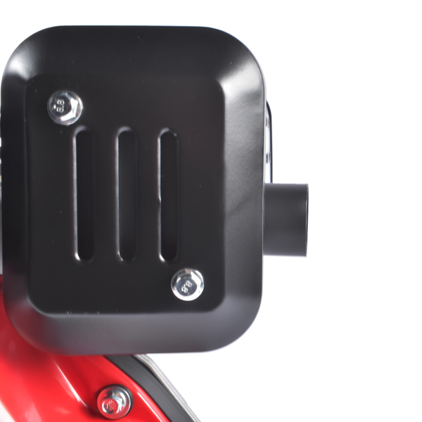 A1-红色10HP四冲程单缸柴油发动机 10HP 4Stroke Single-Cylinder Diesel Engine 418CC 6300W Recoil 3600RPM Air Cooled (Red)-9