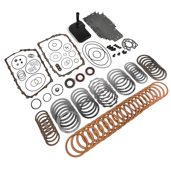 Transmission Master Rebuild Kit 6L90 6L90E 6L80 6L80E W/Gaskets Friction Filter Fit for Chevy Cadillac GMC-2