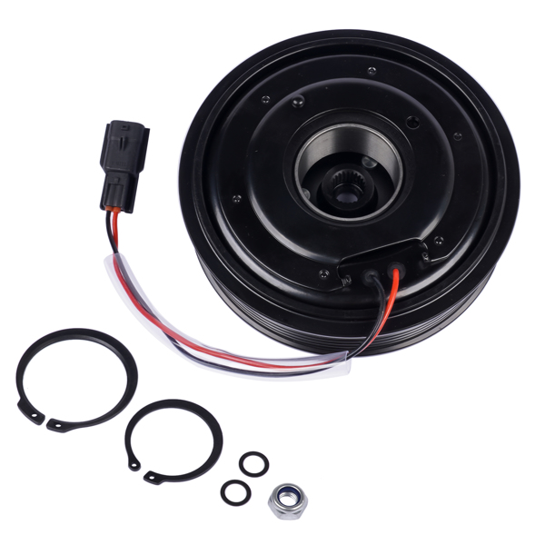 A/C电磁离合器 A/C Compressor Clutch Kit for Nissan Sentra S/SL/SR/SV 1.8L Sedan 2013-2019 926003SH0A 926003SH1A 926003SH1B CO29072C-2