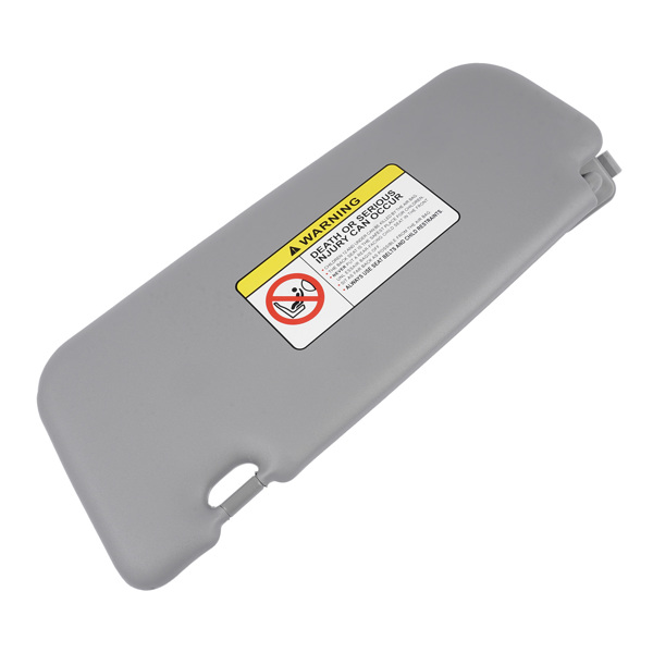 遮阳板 Front Right Passenger Side Gray Sun Visor for Hyundai Accent 1E 1.6L L4 Gas 852201R000-4