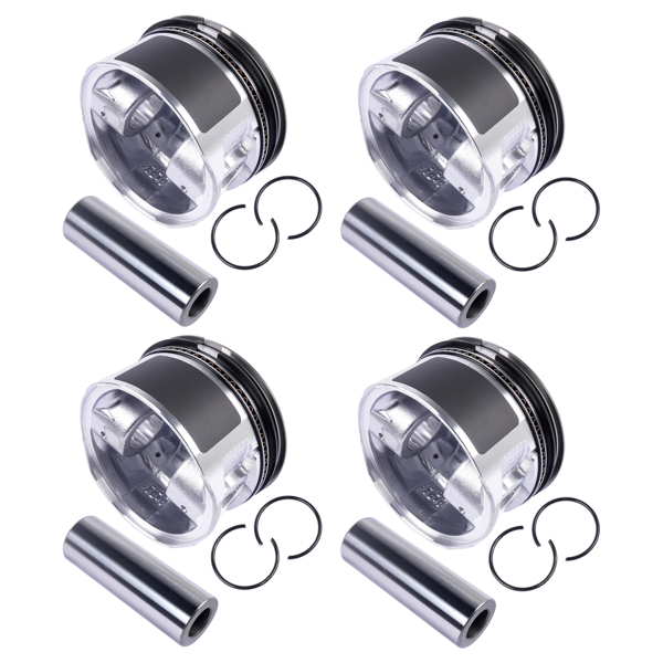 活塞 4pcs Engine Piston Rings Set for Toyota 4Runner T100 Tacoma 2.7L 3RZFE 1994-2004 13103-75041 13101-75041-6