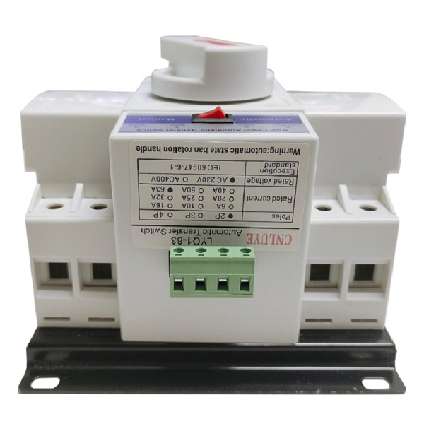 双电源自动转换开关220V 2P63A-6