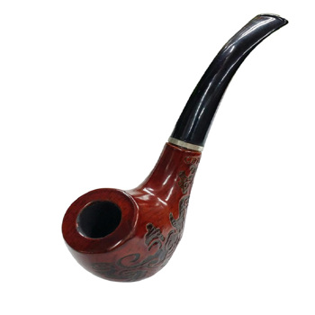 刻花木质烟斗