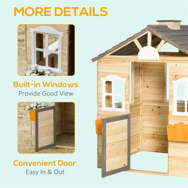 Wooden Playhouse-5