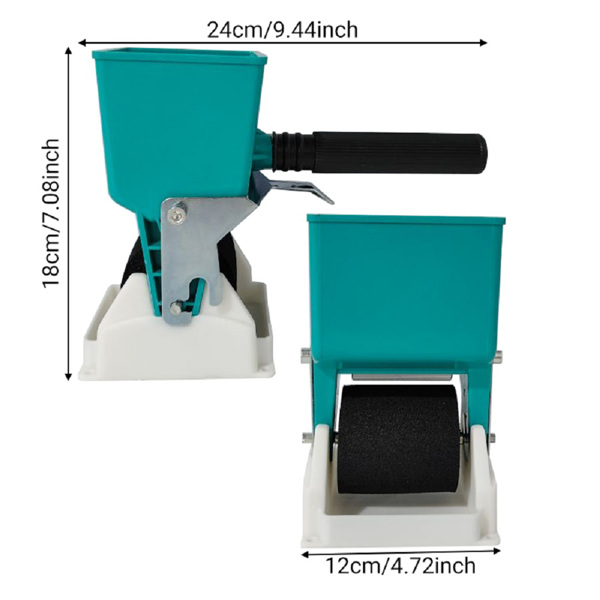 Handheld Glue Applicator Roller, Portable Manual Gluer For Woodworking, Diy Adhesive Roller For Carpenter 3" -2