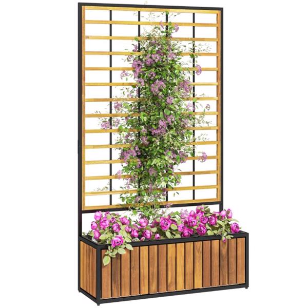 木制花园床（周末不发货）（ Amazon Shipping）（WalMart禁售）-4