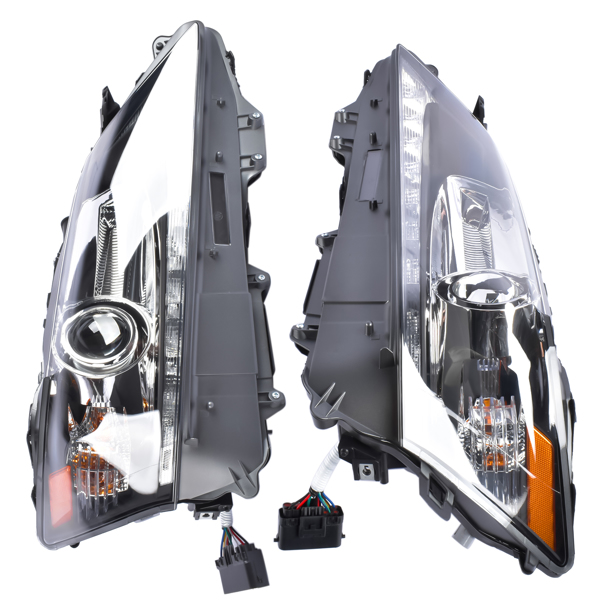一对大灯总成 Pair Headlamps For 2013-2015 Lexus GS350 GS450h NON-AFS 81185-30F80 81145-30F80-7