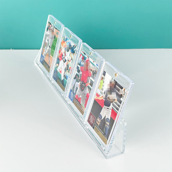 Acrylic Sports Card Display Shelf Wall Mount-7