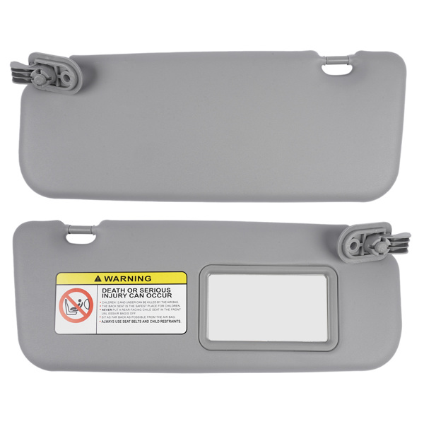 遮阳板 Pair of Front Left and Right Sun Visors for Hyundai Accent 1E 1.6L L4 Driver and Passenger Side 2Pcs 85210-1R000 85220-1R000-5