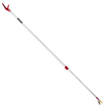 5.9-9.8FT 银+红 手动摘剪器 伸缩铝杆 铝杆+铁 杆式工具