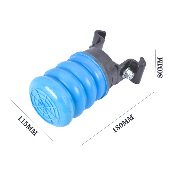 悬架缓冲胶 Pair Air Helper Spring For Trailer Axle, GAWR: 3000-5000 Left/Right TSS-107-40-5