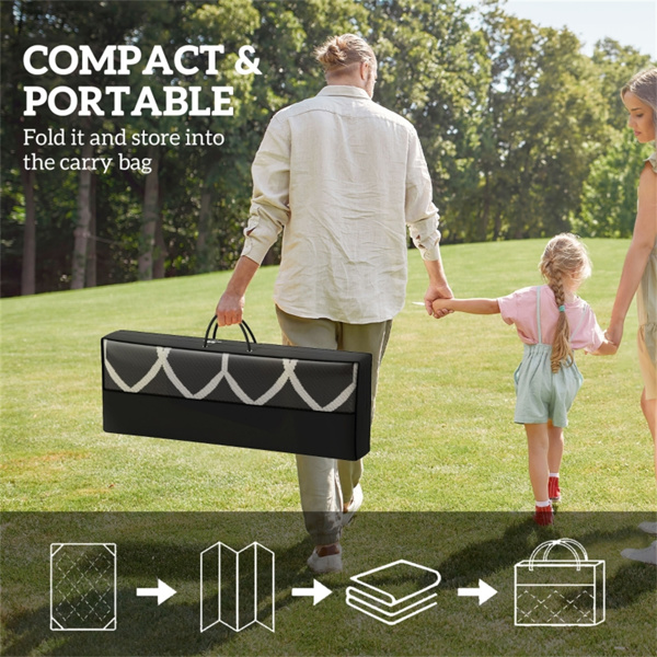 Reversible Outdoor Rug( Amazon Shipping)（Prohibited by WalMart）-4