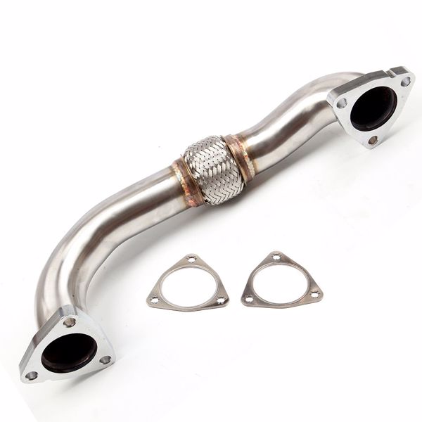 排气管 6.4L Turbocharger Up Pipe For 08-10 Ford F250 Super Duty 08-10 Ford F350 Super Duty Stainless Steel（禁售TEMU&亚马逊）(不支持无理由退货)-4