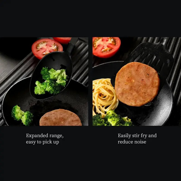 烹饪用具套装 优质 5 件套厨房用具 - 不锈钢手柄和尼龙龙头，不粘锅，耐热，适合居家使用，厨房礼品（USPS发货，支持自提）-6