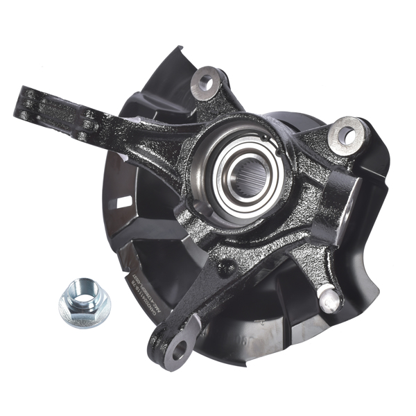 转向节总成 Front Left Steering Knuckle Assembly Steel for Hyundai Accent Dodge Attitude 2014-2017-6