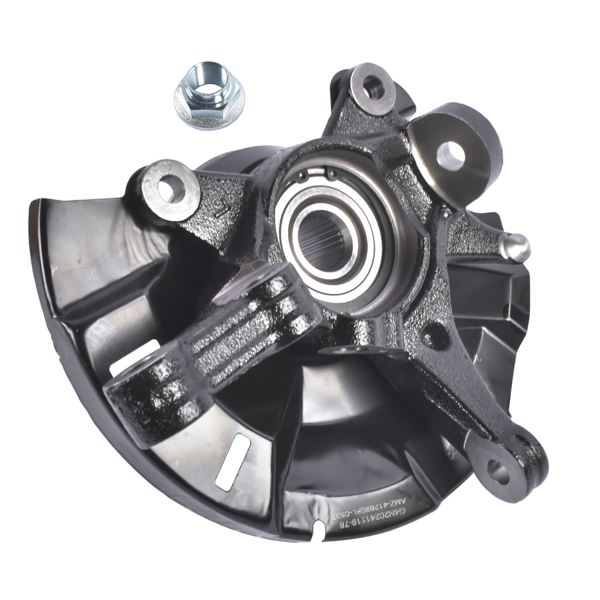 转向节总成 Front Left Steering Knuckle Assembly Steel for Hyundai Accent Dodge Attitude 2014-2017-7