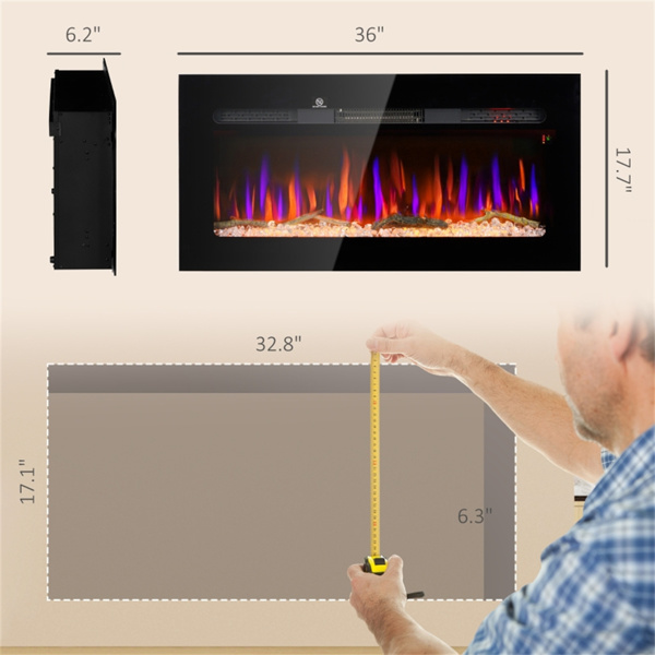 电壁炉加热器（ Amazon Shipping）（WalMart禁售）（周末不发货）-2