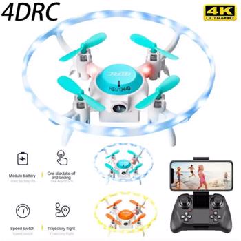 4DRC V5儿童和初学者迷你遥控无人机V5遥控四轴飞行器，1080P高清广角摄像头，无人机适合儿童和初学者，物流由Evri /皇家邮政/DPD随机发送