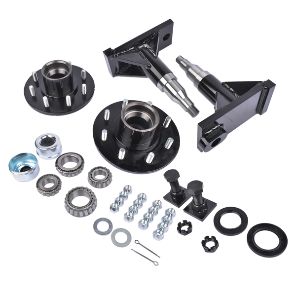 海运集装箱车轮 Container Wheels 8x 6.5 Lug Container Mobile 8000LB Hub & Spindle Kit Heavy Duty-2