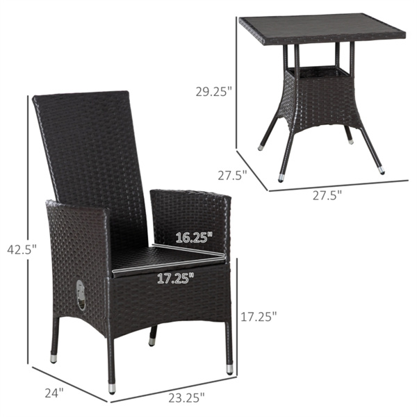 Tavern table and chair set-3