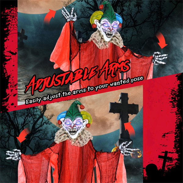 13 Feet Halloween Decoration Clown-6