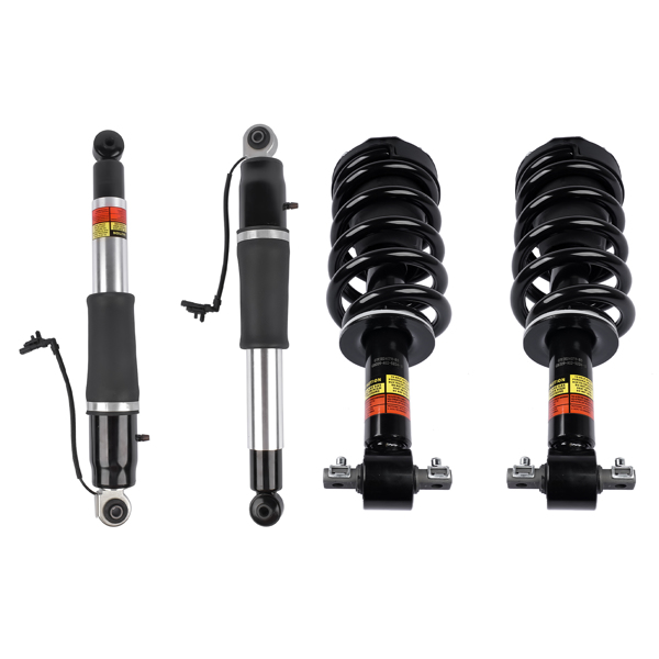 减震器 Set of 4 Front Strut Assys + Rear Shock Absorbers For Cadillac Escalade Chevrolet Tahoe Suburban GMC Yukon 2015-2020 84977478 23151122-5