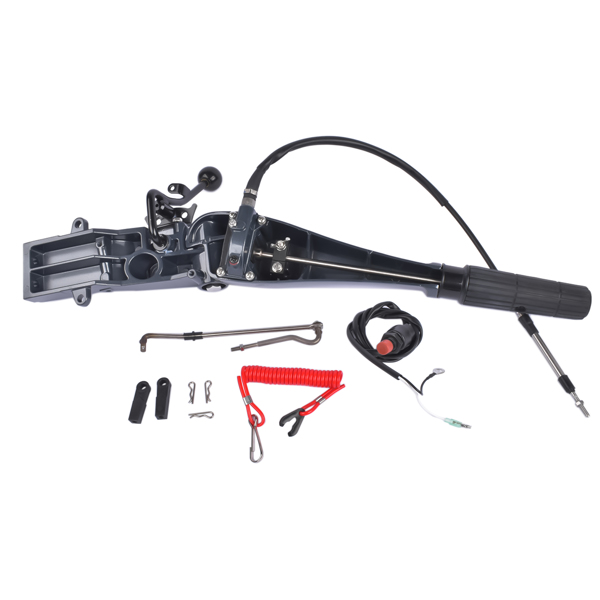 转向手柄 697-W0084-00-4D Steering Tiller Handle Assembly For Yamaha Outboard Motor 2T 69D Enduro E60HMHD 697-W0084; 48HP 55HP-3
