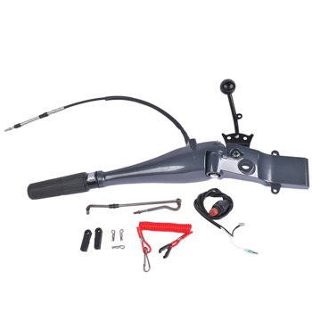 转向手柄 697-W0084-00-4D Steering Tiller Handle Assembly For Yamaha Outboard Motor 2T 69D Enduro E60HMHD 697-W0084; 48HP 55HP