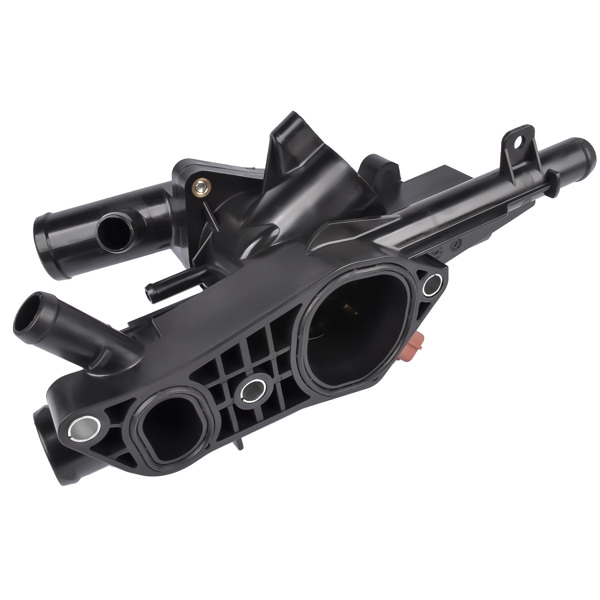 节温器总成 Thermostat Housing for Hyundai Santa Fe Sport Sonata Tucson Kia Optima Sportage Sorento 2010-2016 Black Plastic 25600-2G500 902-5128 256002G500-6