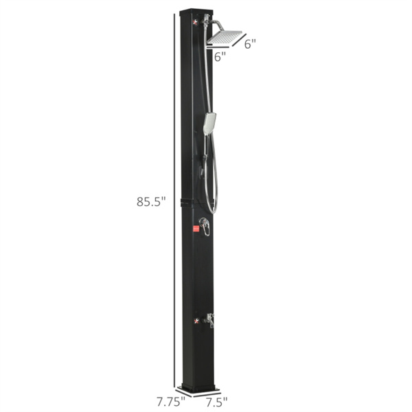 Solar heated shower( Amazon Shipping)（Prohibited by WalMart）-3