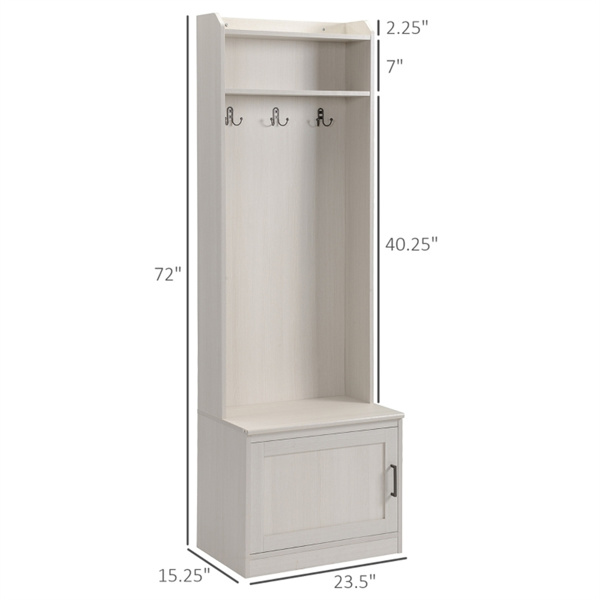 Shoe Storage Cabinet、Coat Rack-3