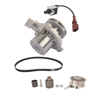水泵套装 Timing Belt Water Pump Kit for VW Jetta Passat Golf Sharan Audi A3 A4 A6 Seat Skoda 2.0 TDI  010157801KT 04L907284