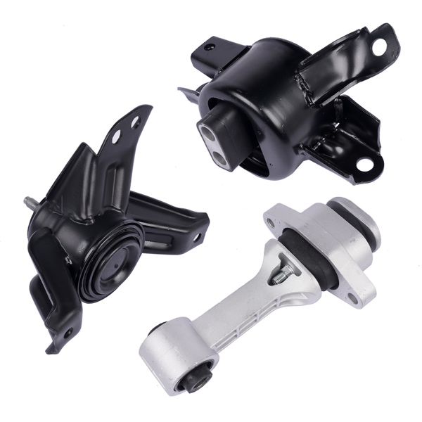Set of 3 Engine Motor & Torque Strut & Transmission Mount for Kia Soul 2014-2019-6