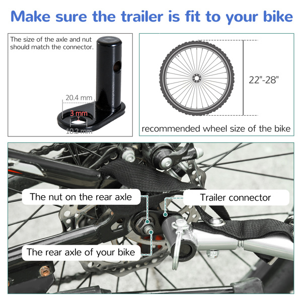 自行车拖车 （ Amazon Shipping）（WalMart禁售）-6