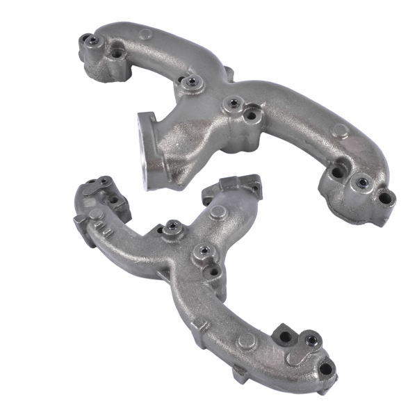 排气歧管 Pair Rear Manifolds for 1969-1972 Chevy GMC Blazer Jimmy Pickup Truck Van V8 674-199, 674-201-3