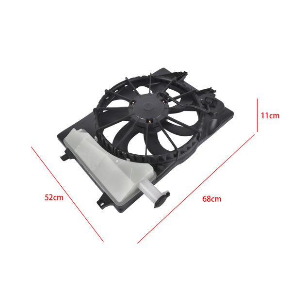 New Radiator Fan Assembly for Hyundai Veloster 2019-2021 Kia Soul 2020-2023 2.0L-5