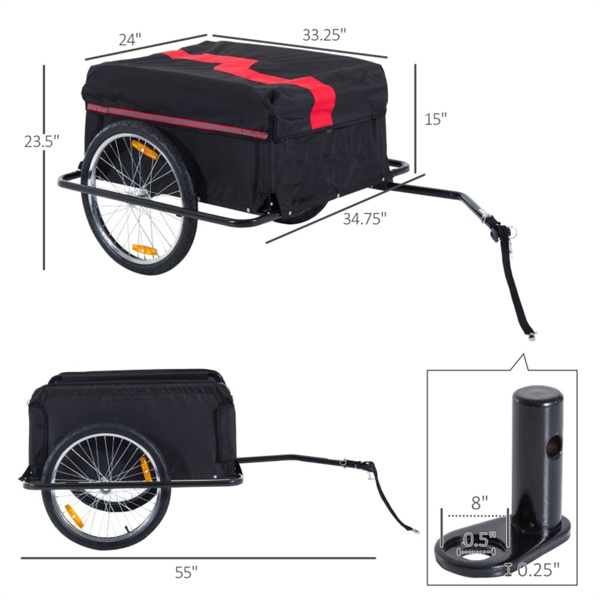 自行车拖车 （ Amazon Shipping）（WalMart禁售）-3