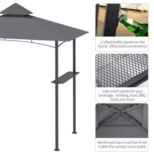 户外雨棚凉亭 （ Amazon Shipping）（WalMart禁售）（周末不发货）-5
