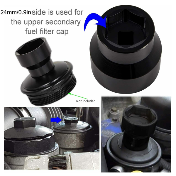 汽车改装 燃油滤清器盖拆卸器与安装助手 适用于福特-6