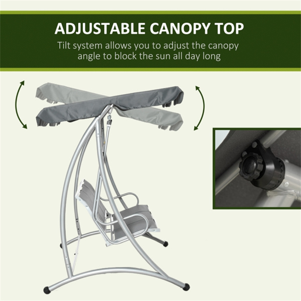 Outdoor Patio Swing Chair ( Amazon Shipping)（ Prohibited by WalMart ）-7