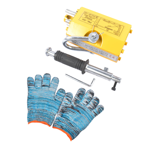 起重器 Permanent Magnetic Lifter 660 lbs/300 kg Capacity Lifting Magnet Neodymium Hoist-4