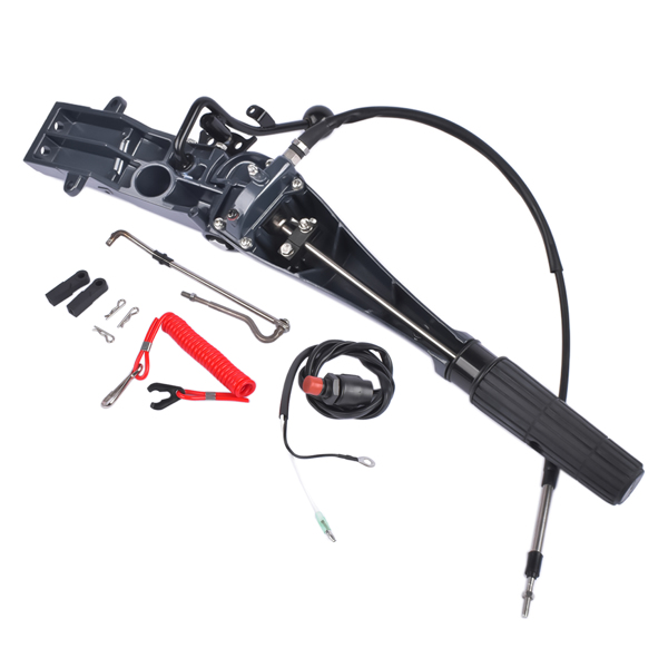 转向手柄 697-W0084-00-4D Steering Tiller Handle Assembly For Yamaha Outboard Motor 2T 69D Enduro E60HMHD 697-W0084; 48HP 55HP-6