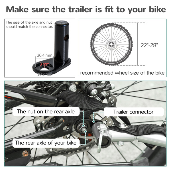 自行车拖车 （ Amazon Shipping）（WalMart禁售）-6
