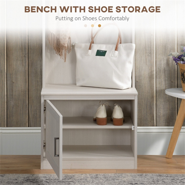 Shoe Storage Cabinet、Coat Rack-6