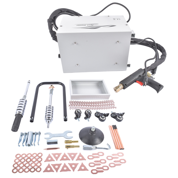 修复机 110V 6 Modes Dent Puller & Spot Welder Kit Welding Machine Car Body Repair Kit for Auto Dent Removal-3