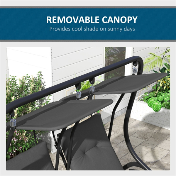 Outdoor Patio Swing Chair ( Amazon Shipping)（ Prohibited by WalMart ）-7