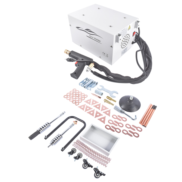 修复机 110V 6 Modes Dent Puller & Spot Welder Kit Welding Machine Car Body Repair Kit for Auto Dent Removal-4