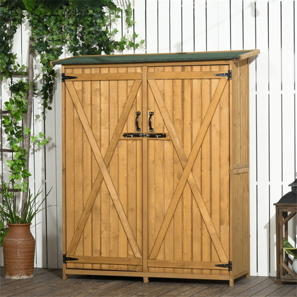 Outdoor Garden Storage Shed Tool House ( Amazon Shipping)（Prohibited by WalMart）-2