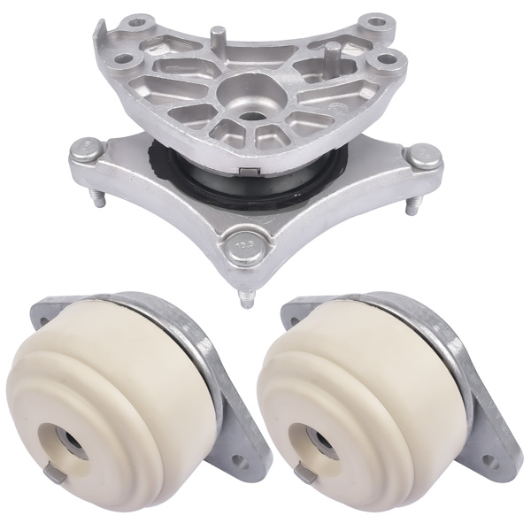 发动机支架 Hydraulic Engine Motor Transmission Mounts for Mercedes-Benz C250 C300 E350 GLK350 4Matic 2007-2012 Set 3-4